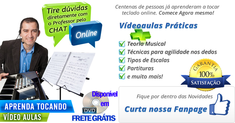 Partituras Musicais para Orgão e Teclado. - Outra Partitura da música  Infantil: Cai, cai balão!!